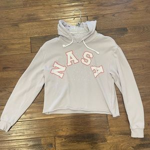NWOT NASA Cropped Hoddie